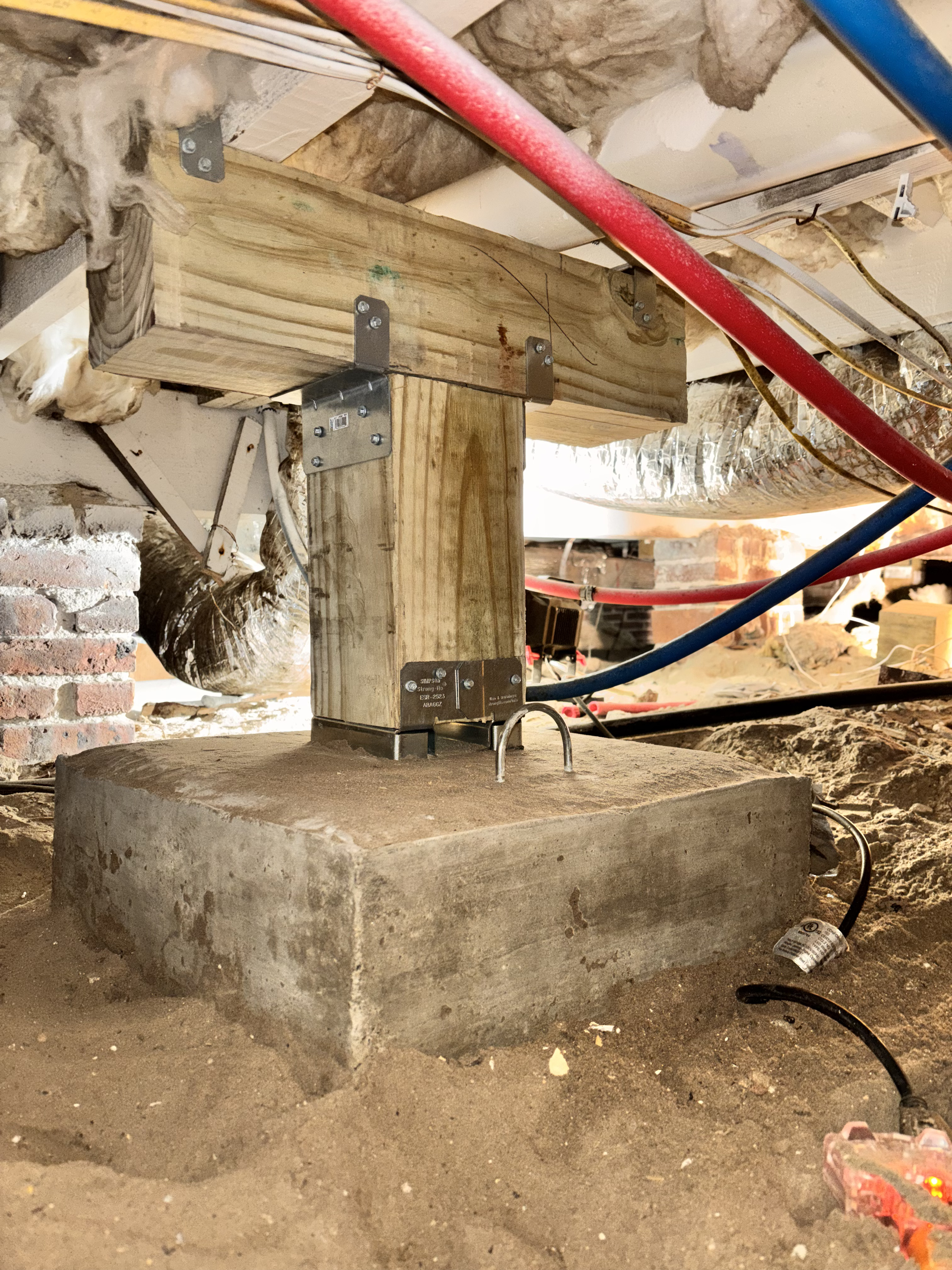 Multiple support pads